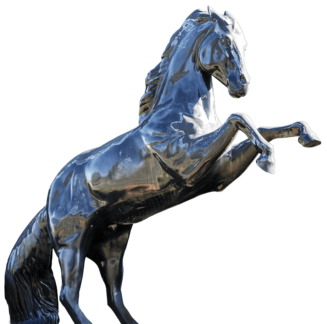 Horse statue