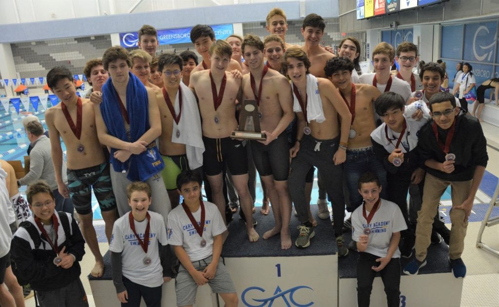 CA Boys Swimming 2020 runners-up