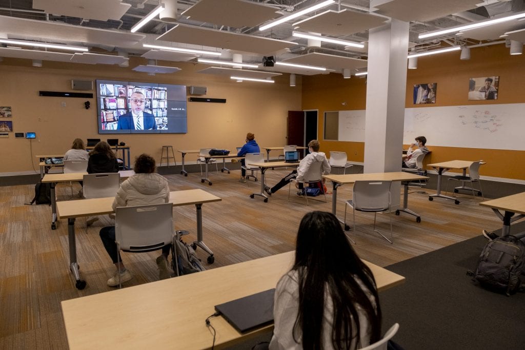 Eddie Glaude, Jr. addresses CA Students