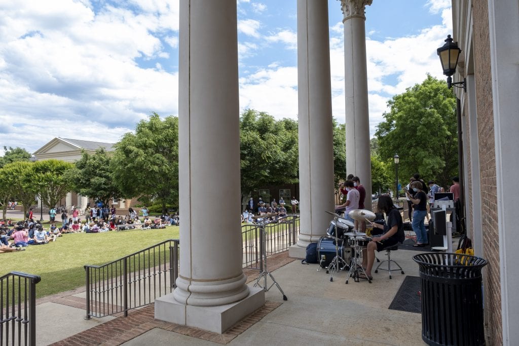 The Jazz Band plays Quadchella