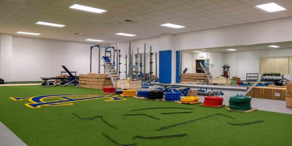 Strength and fitness room