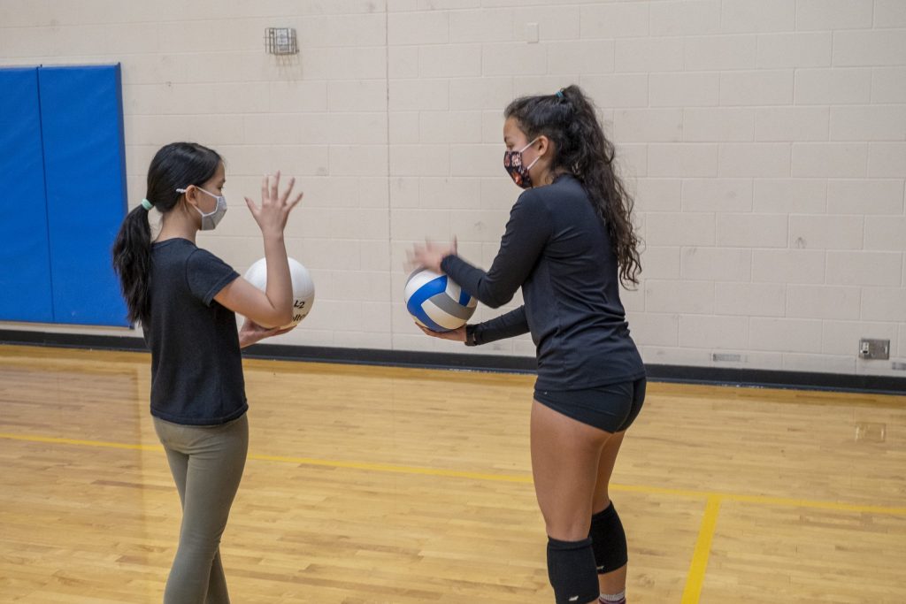 Students in Leadership and Volleyball