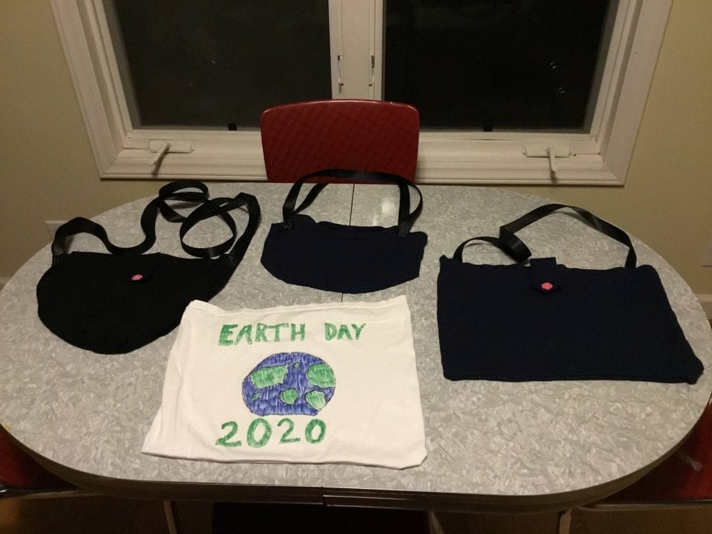 Earth Day - recycled bags
